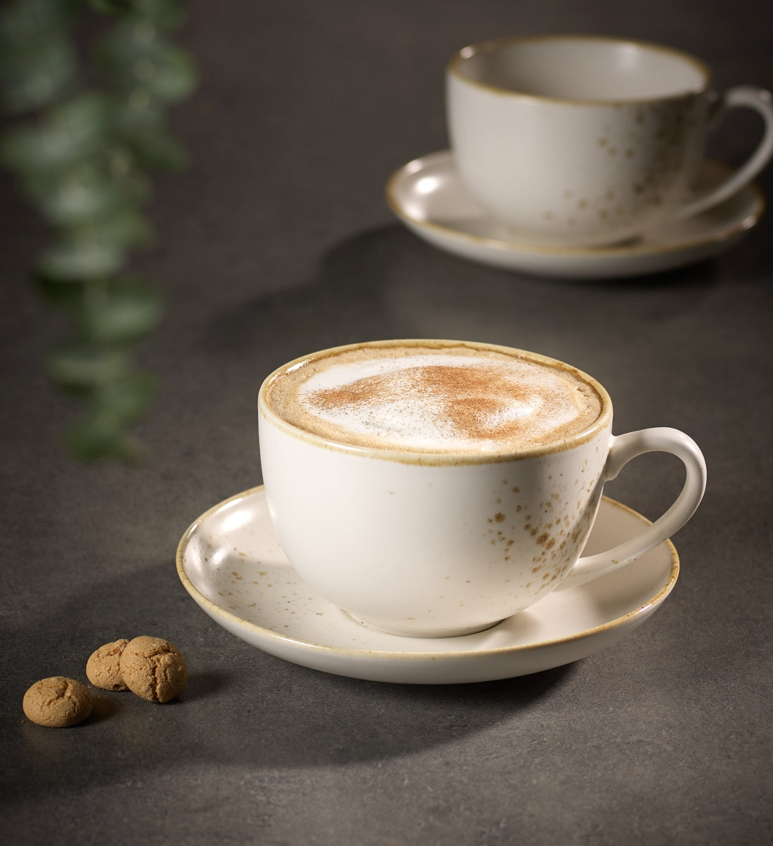 vivo V & B Group Stone Ware White Milchkaffeeuntere - Produktbild 2