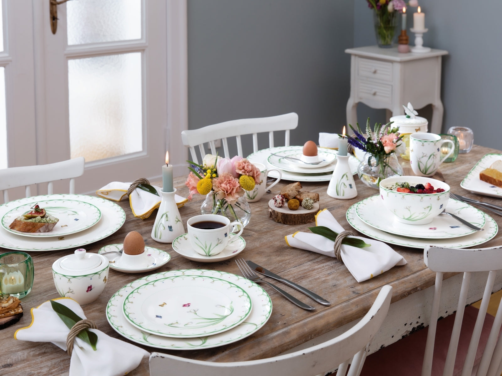 Villeroy & Boch Colourful Spring Gobelin Läufer Schneeglöckchen - Produktbild 2