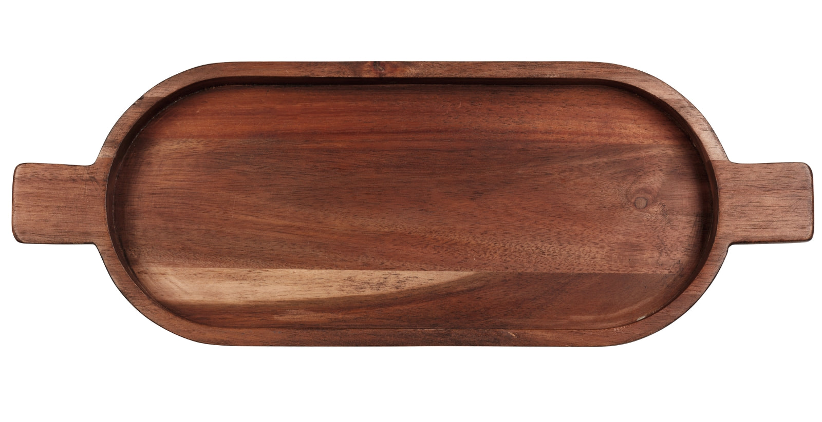 ASA Brett oval akazie massiv 49,6 x18 h 3,5 cm