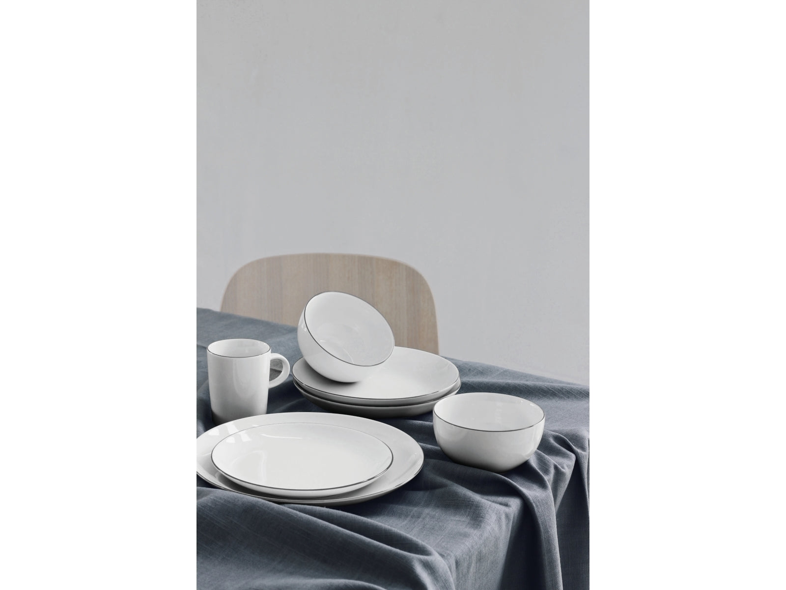 Arzberg Cucina-Basic Colori Black Espresso-Untertasse 13cm - Produktbild 3