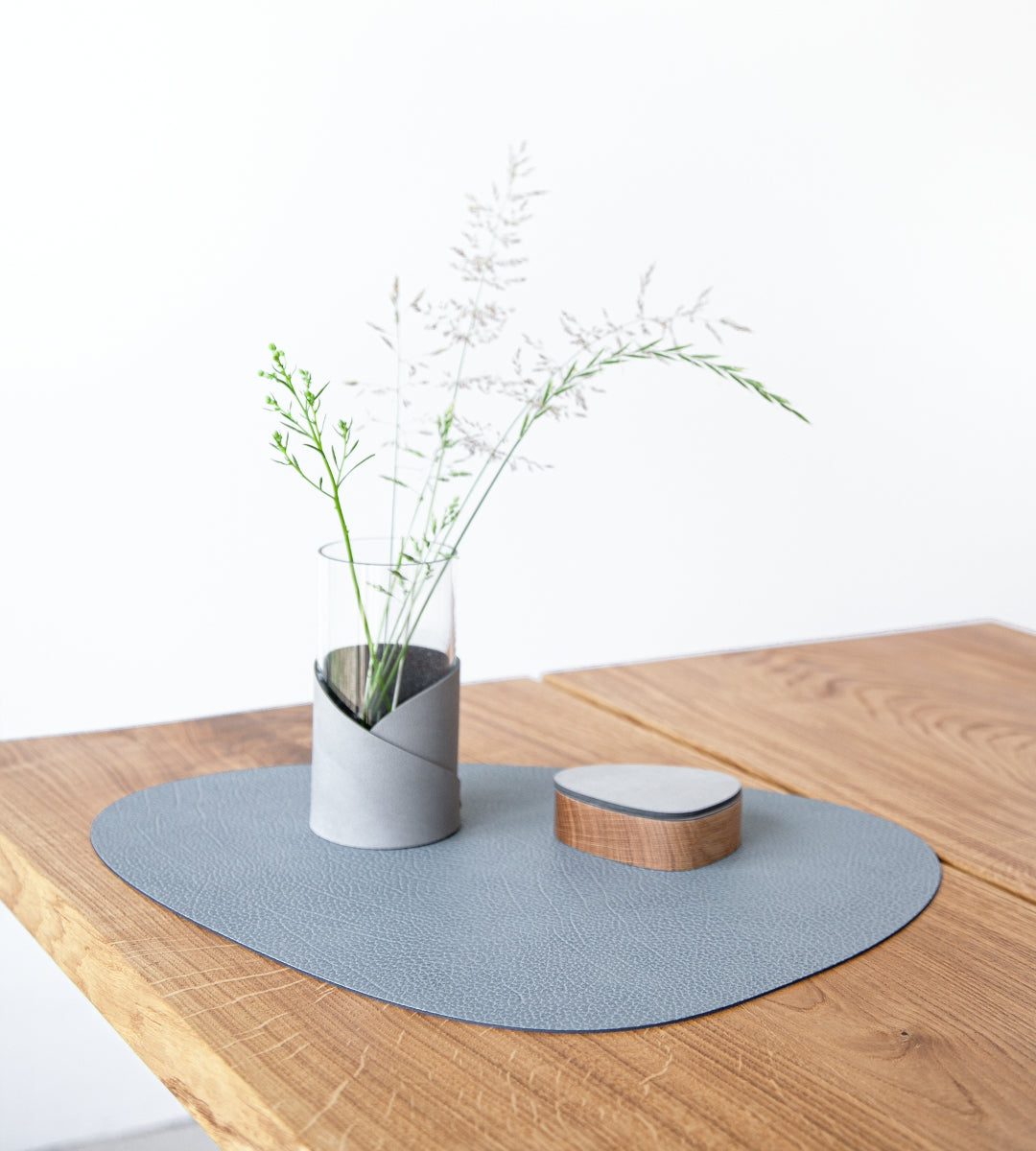 LIND DNA HIPPO Tischset Curve light blue 37 x 44 cm - Produktbild 3