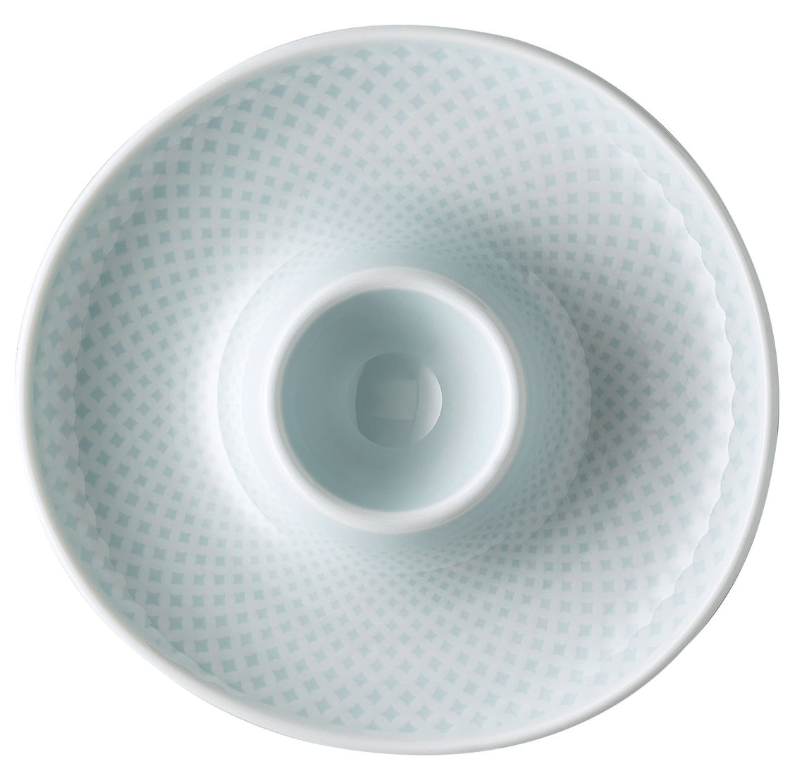 Rosenthal Junto Opal Green Eierbecher mit Ablage 13 cm