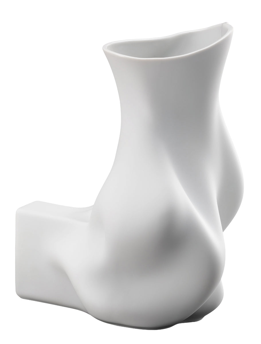 Rosenthal Blown 2nd Edition Weiss matt Vase 30 cm - Produktbild 5