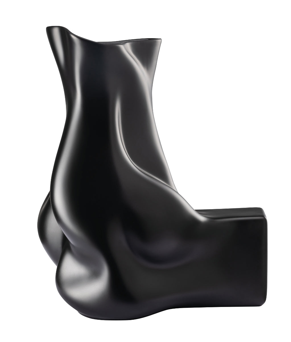 Rosenthal Blown 2nd Edition Schwarz matt Vase 30 cm - Produktbild 4