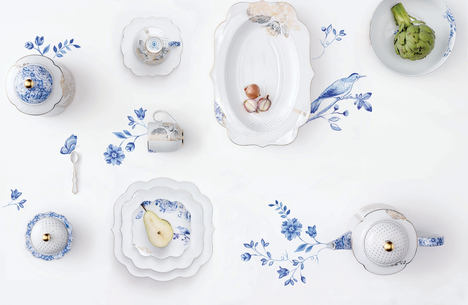 PIP STUDIO Royal White Schüssel 12,5 cm - Produktbild 4