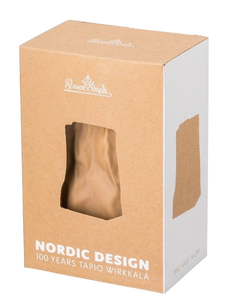 Rosenthal Do not litter Tütenvase hellbraun 10 cm - Produktbild 2