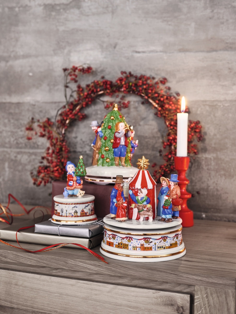Hutschenreuther Weihnachtsmarkt Spieluhr gross - Produktbild 3