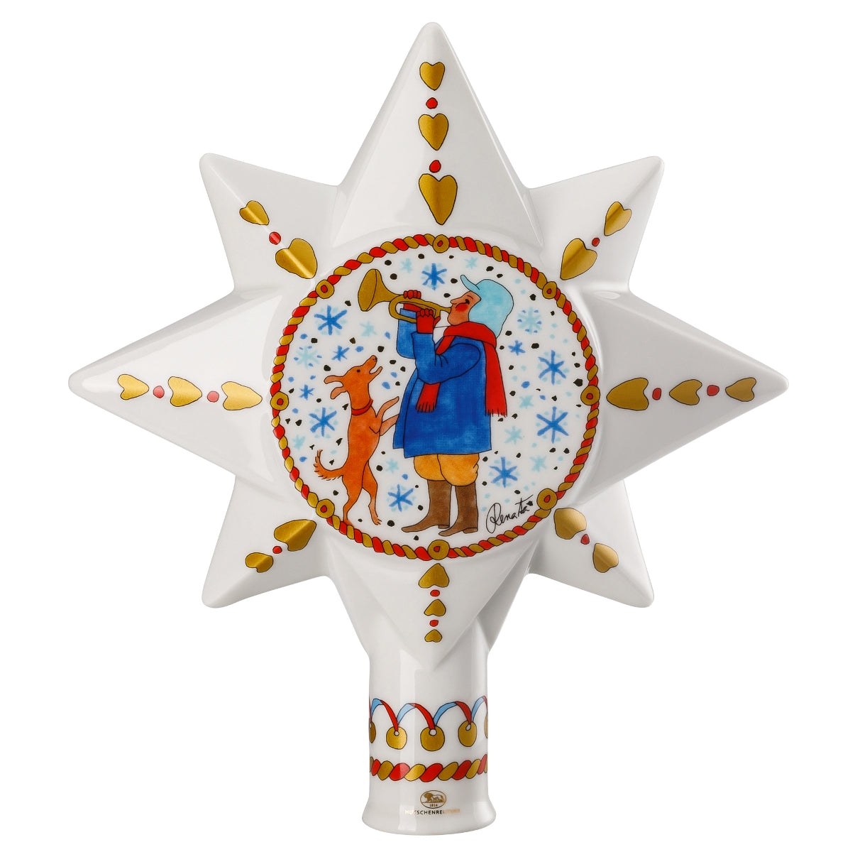Hutschenreuther Weihnachtsmarkt Christbaumspitze gross - Produktbild 2