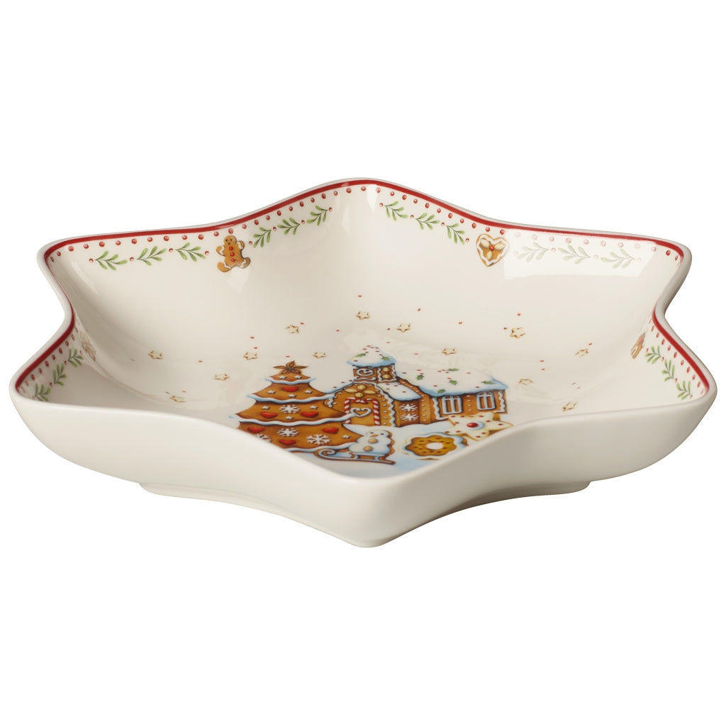 Villeroy & Boch Winter Bakery Delight Sternschale Lebkuchendorf