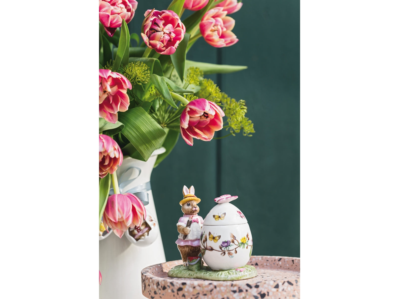 Villeroy & Boch Bunny Tales Osterei-Dose Anna malt - Produktbild 2