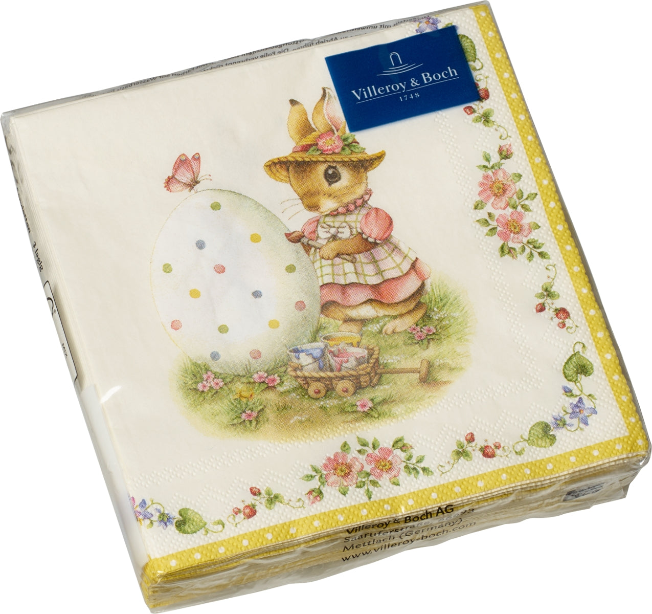Villeroy & Boch Spring Fantasy Serviette Anna Paul 25 x 25 cm
