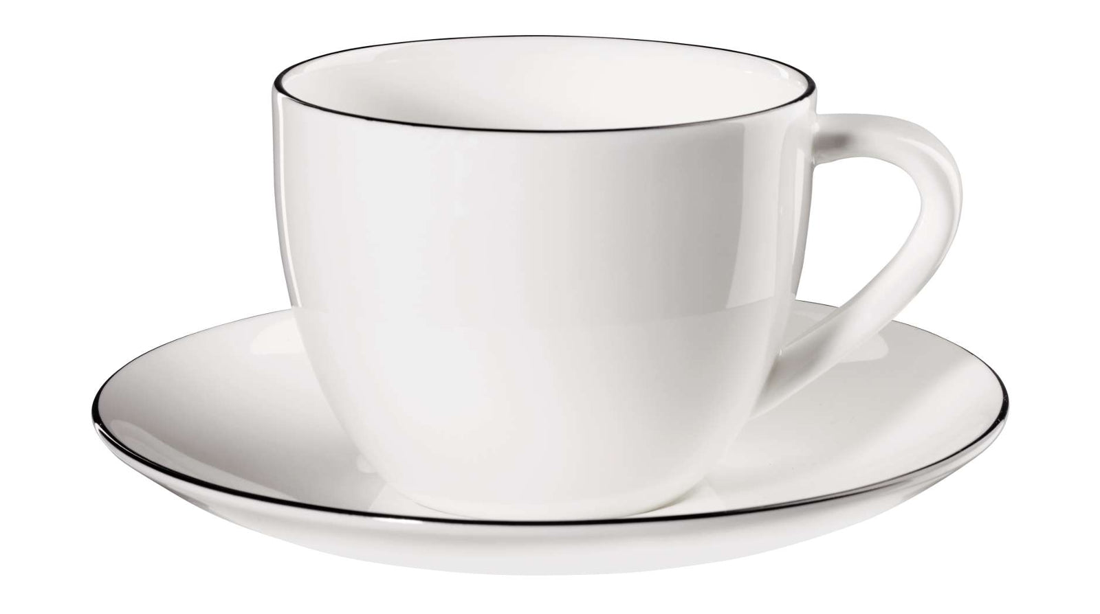 ASA à table ligne noire Cappuccinotasse mit Untere 0,25l