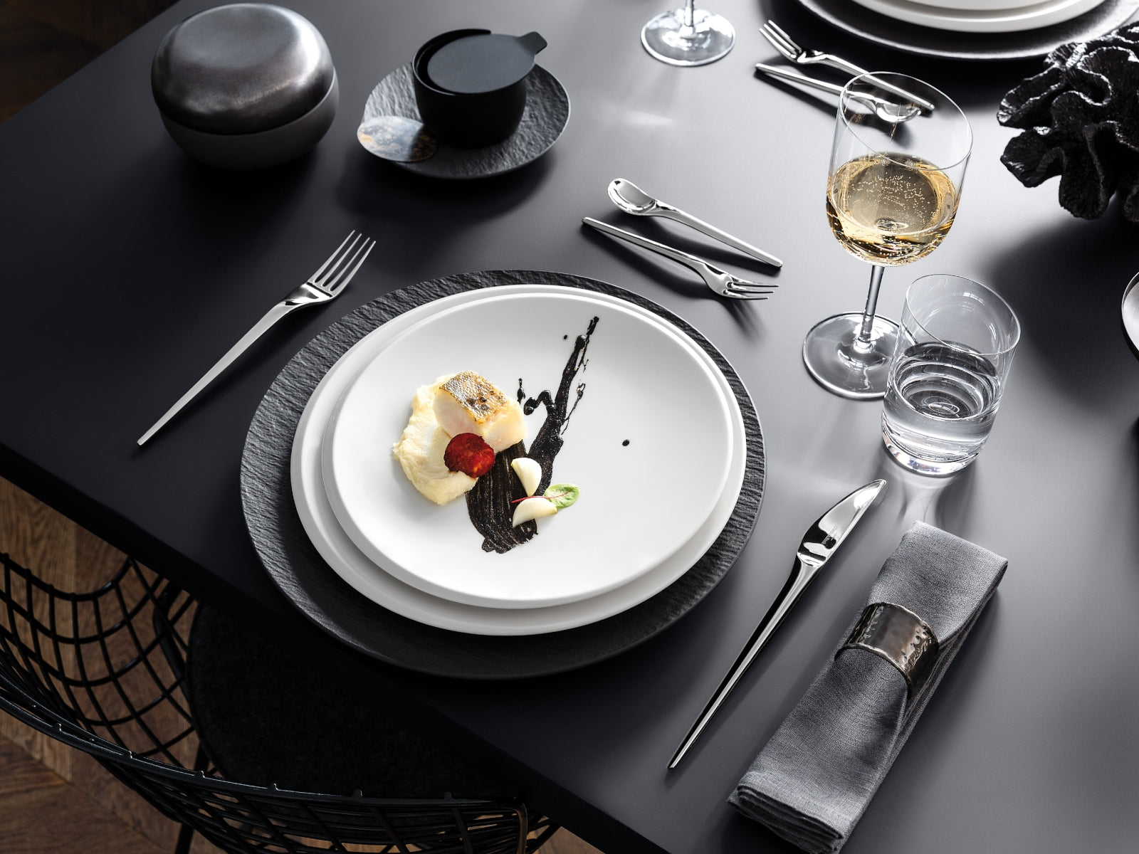 Villeroy & Boch NewMoon Frühstücksteller 24 cm - Produktbild 3