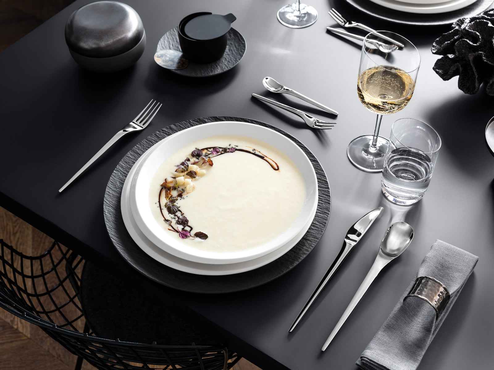 Villeroy & Boch NewMoon Schale flach 25 cm - Produktbild 3
