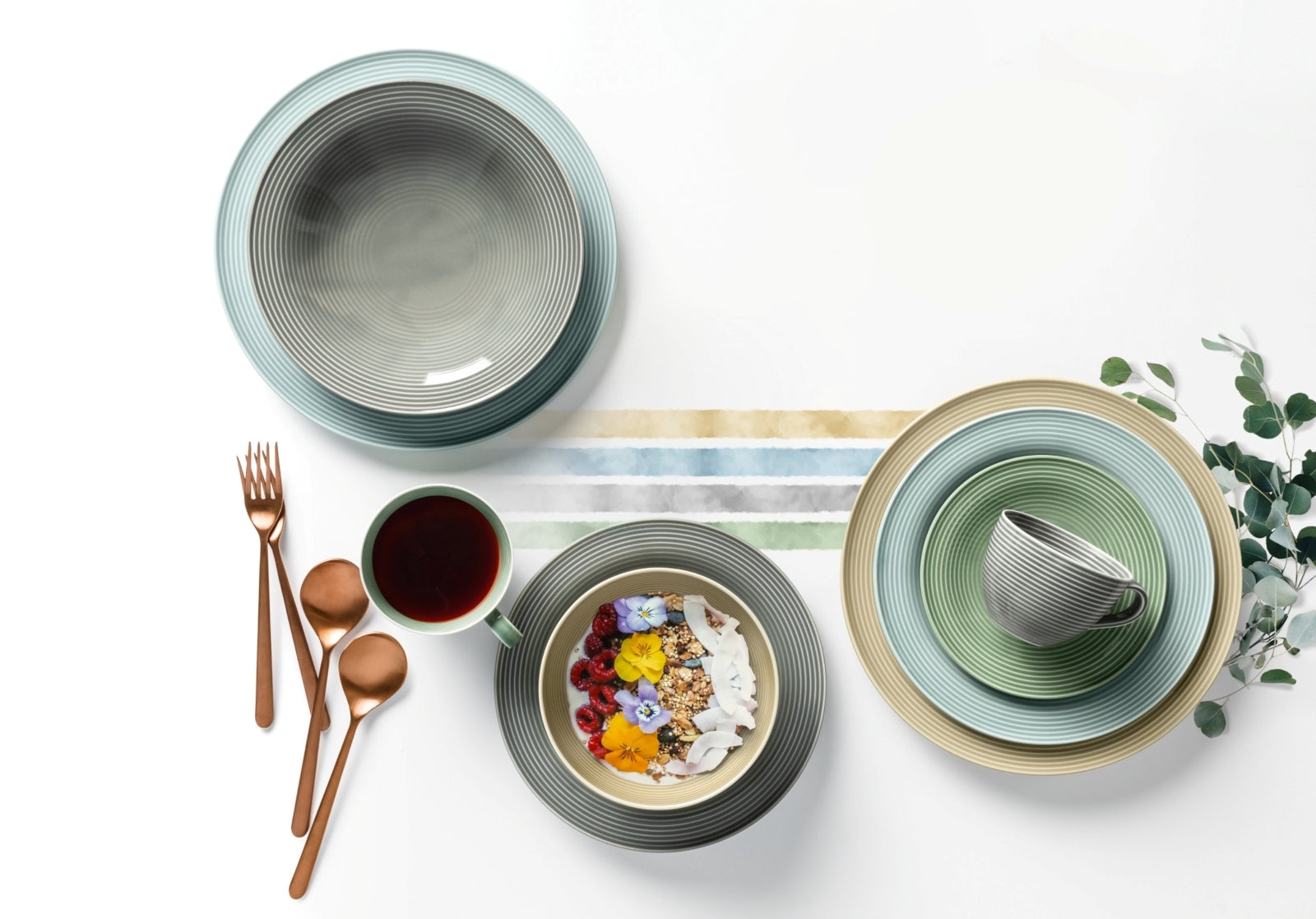 Seltmann Weiden Beat Perlgrau uni Frühstücksteller rund 23 cm - Produktbild 5