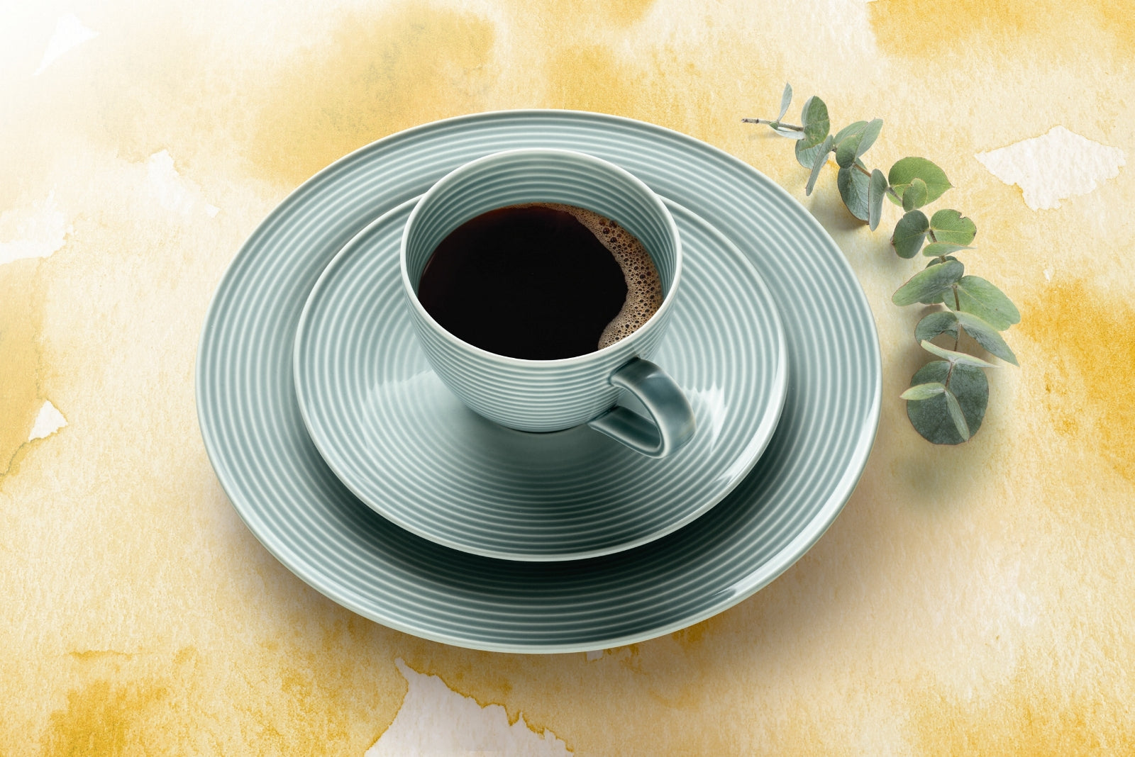 Seltmann Weiden Beat Arktisblau uni Kaffeeservice 18tlg. - Produktbild 2