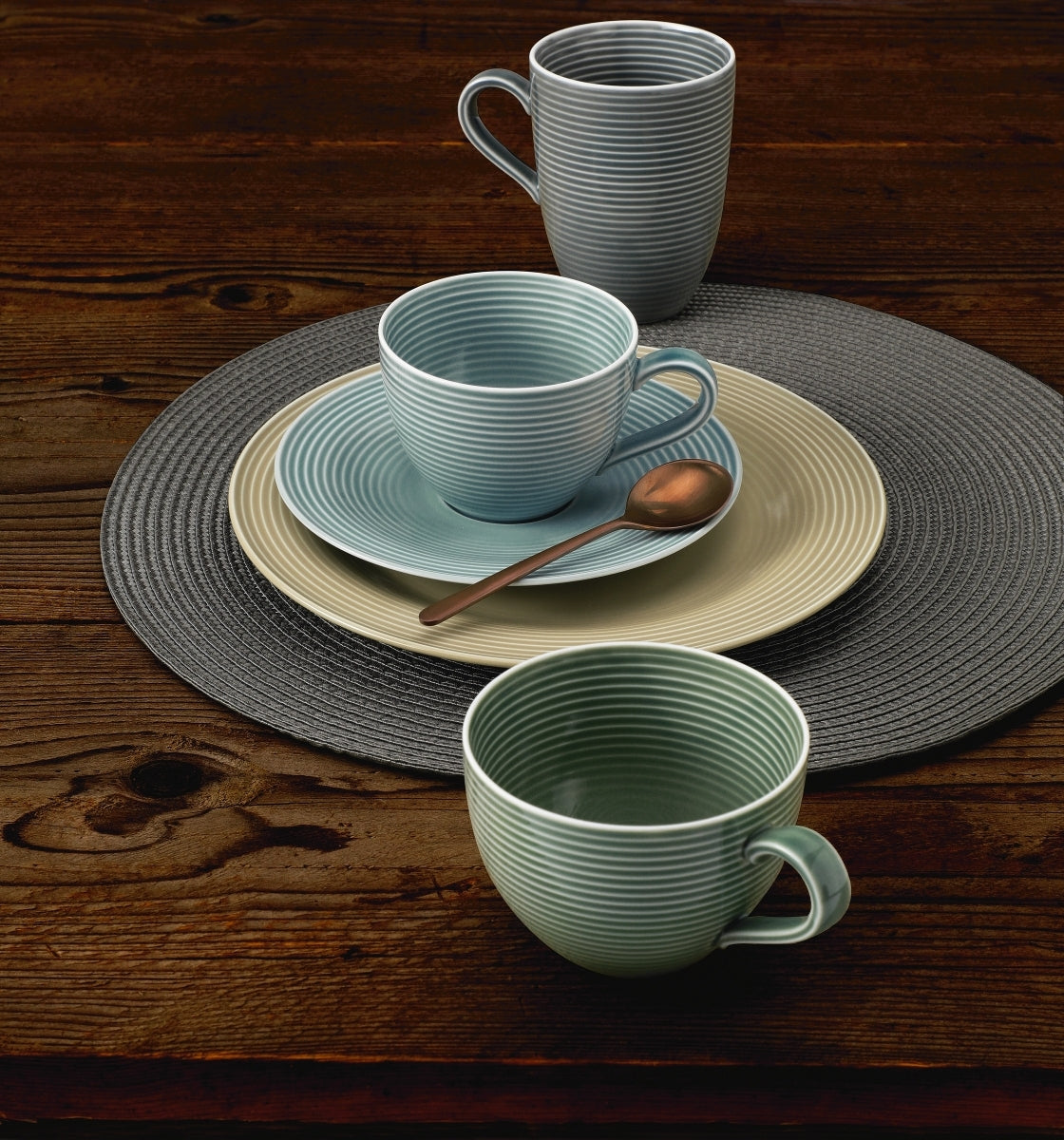 Seltmann Weiden Beat Arktisblau uni Kaffeeservice 18tlg. - Produktbild 4