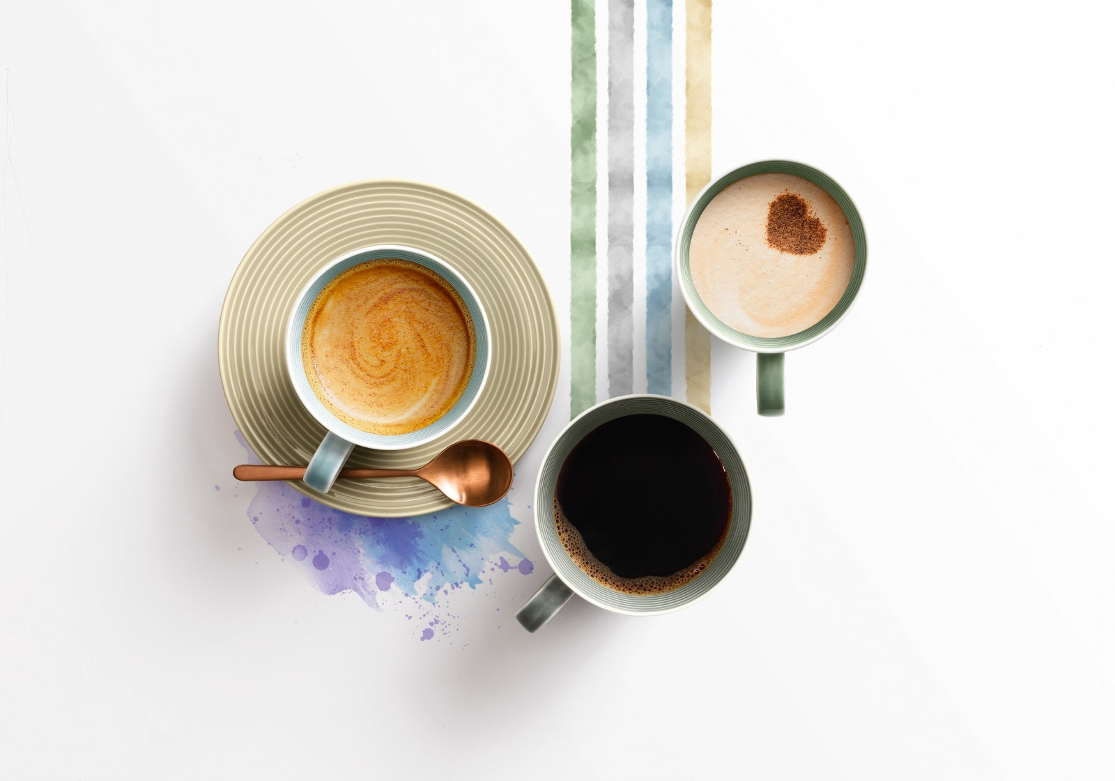Seltmann Weiden Beat Arktisblau uni Kaffeeservice 18tlg. - Produktbild 5