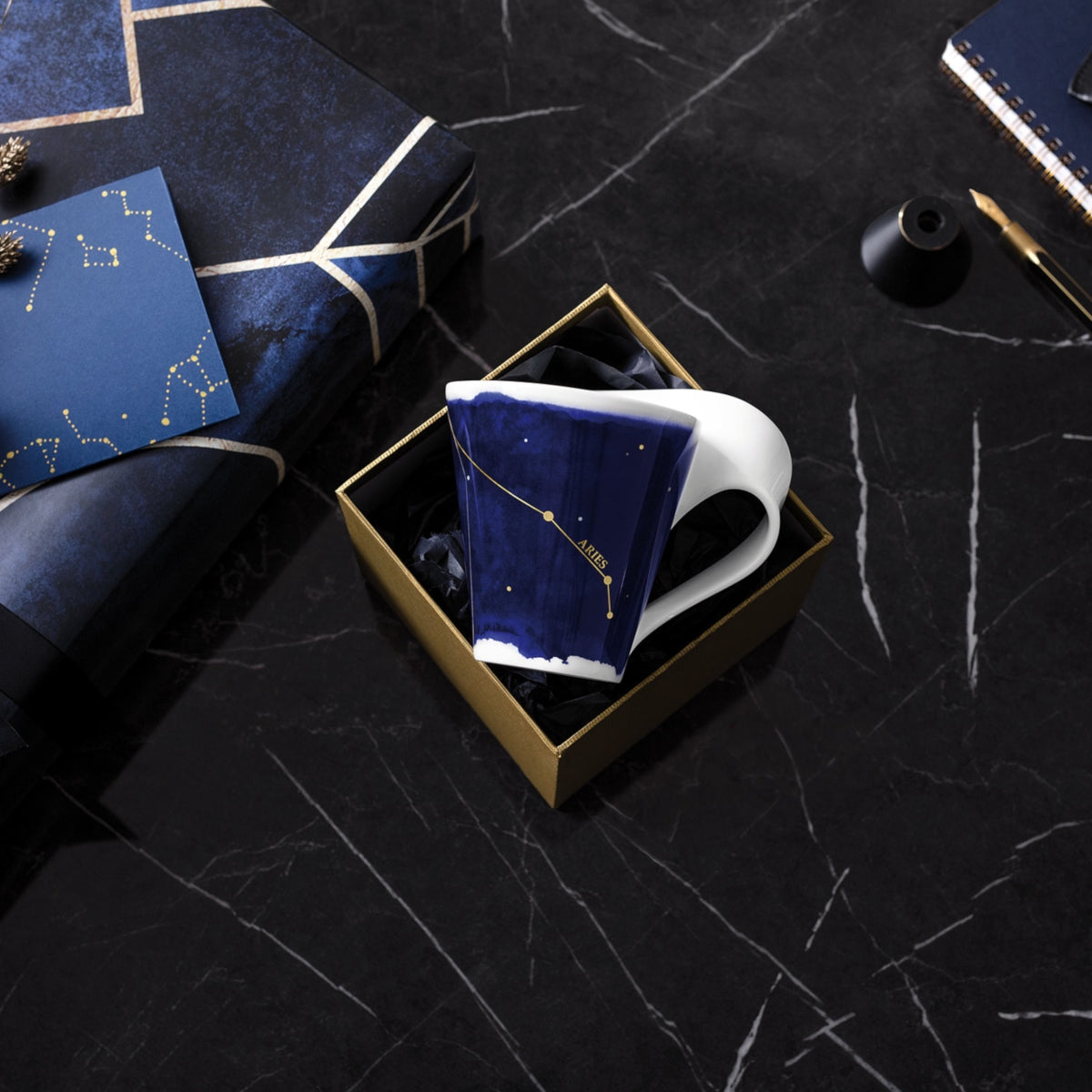 Villeroy & Boch New Wave Stars Becher mit Henkel Widder 0,3 l - Produktbild 3