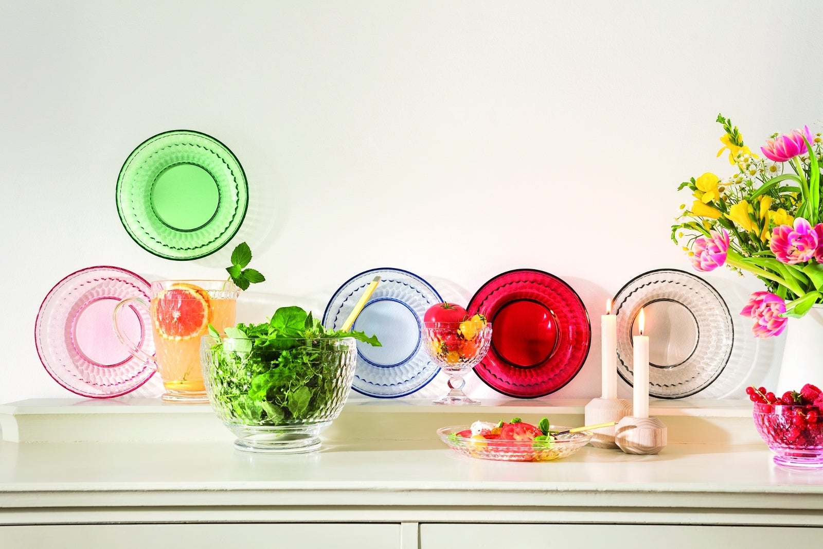 Villeroy & Boch Boston coloured Platzteller blue 32 cm - Produktbild 2