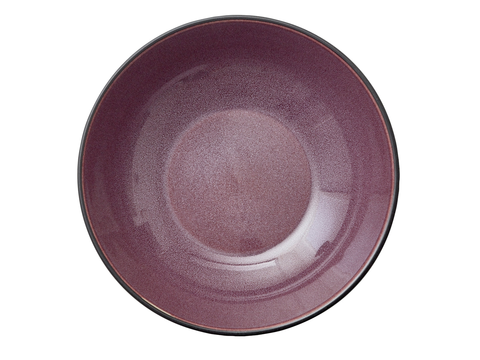 Bitz Pastateller matt black / shiny lilac 20 cm - Produktbild 2
