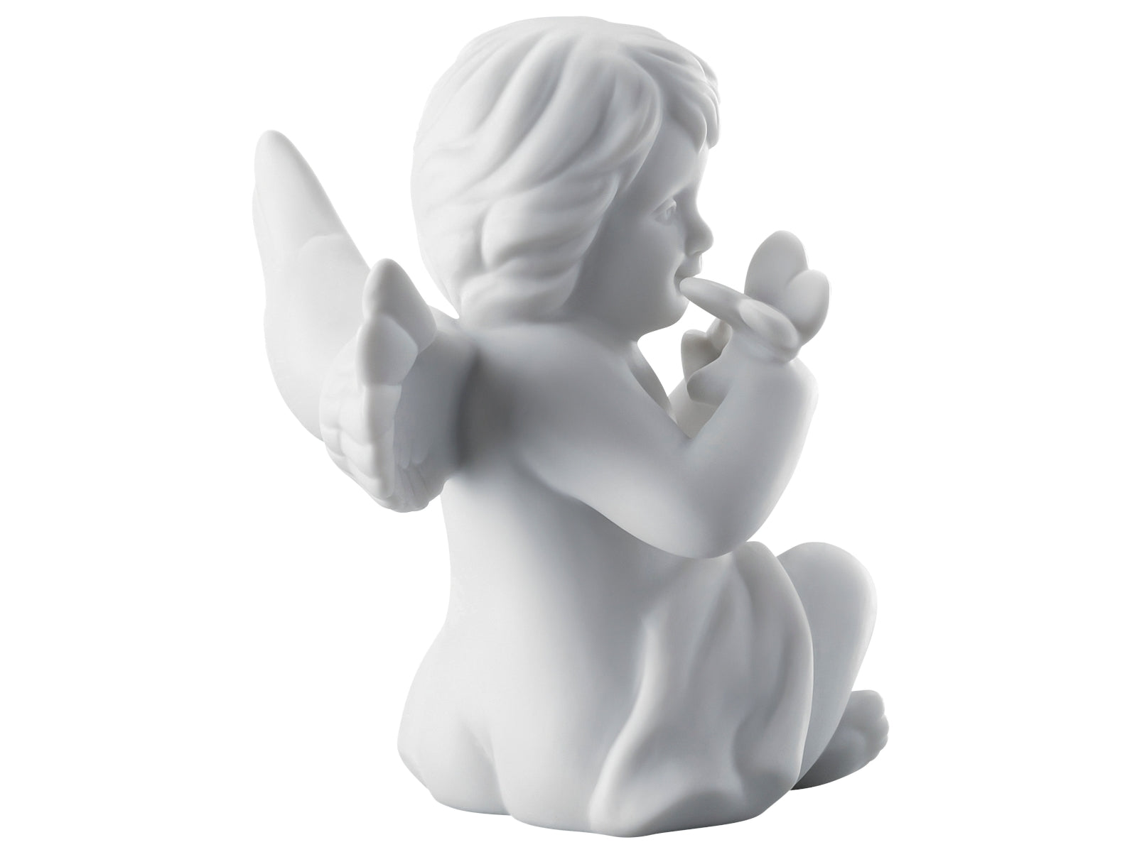 Rosenthal Engel mittel Weiss matt Engel mit Schmetterling - Produktbild 3