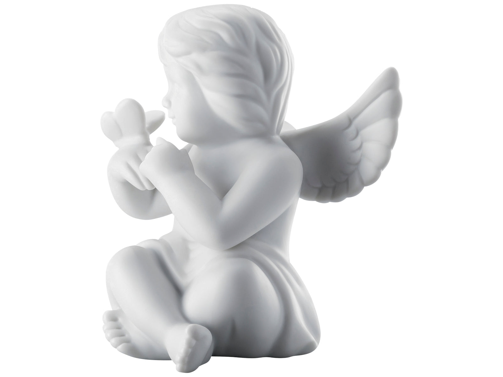 Rosenthal Engel mittel Weiss matt Engel mit Schmetterling - Produktbild 5