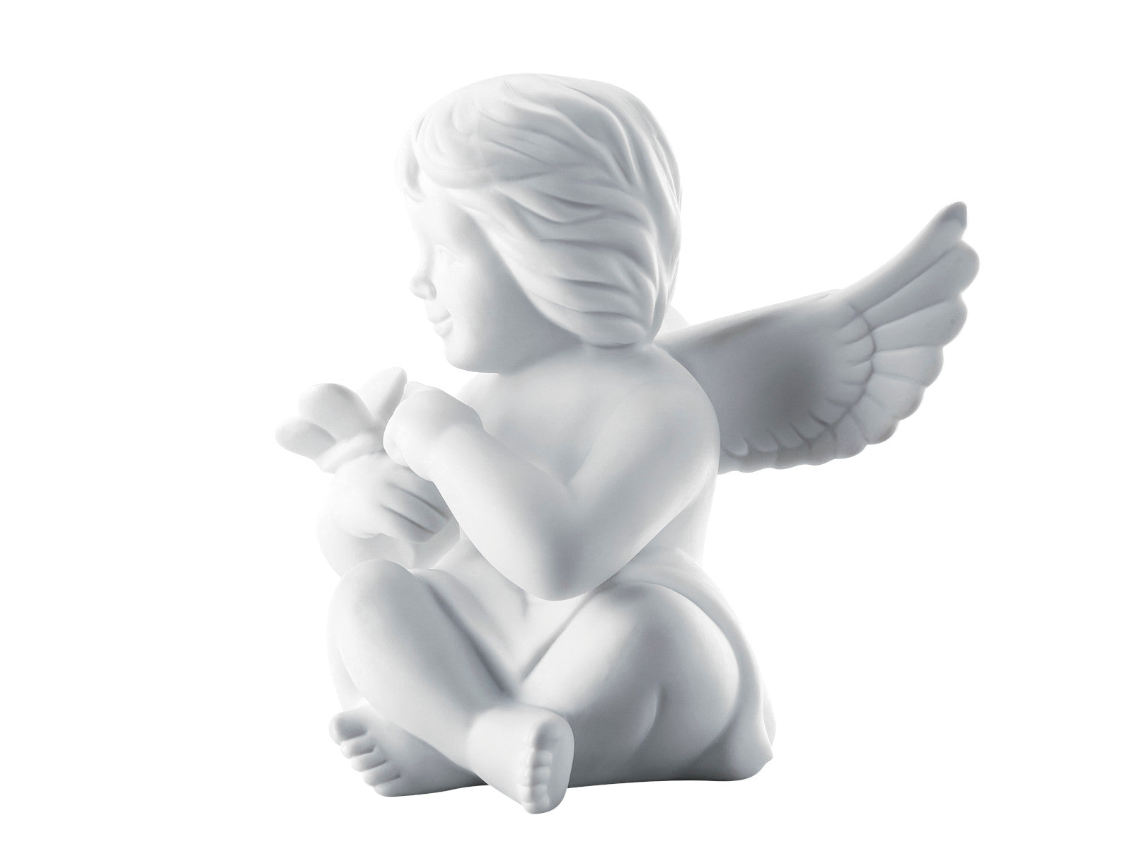Rosenthal Engel gross Weiss matt Engel/Schmetterling 14 cm - Produktbild 3