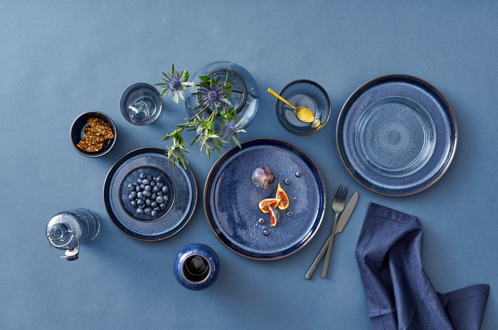 Bitz Salatbowl black / dark blue 24 cm - Produktbild 3