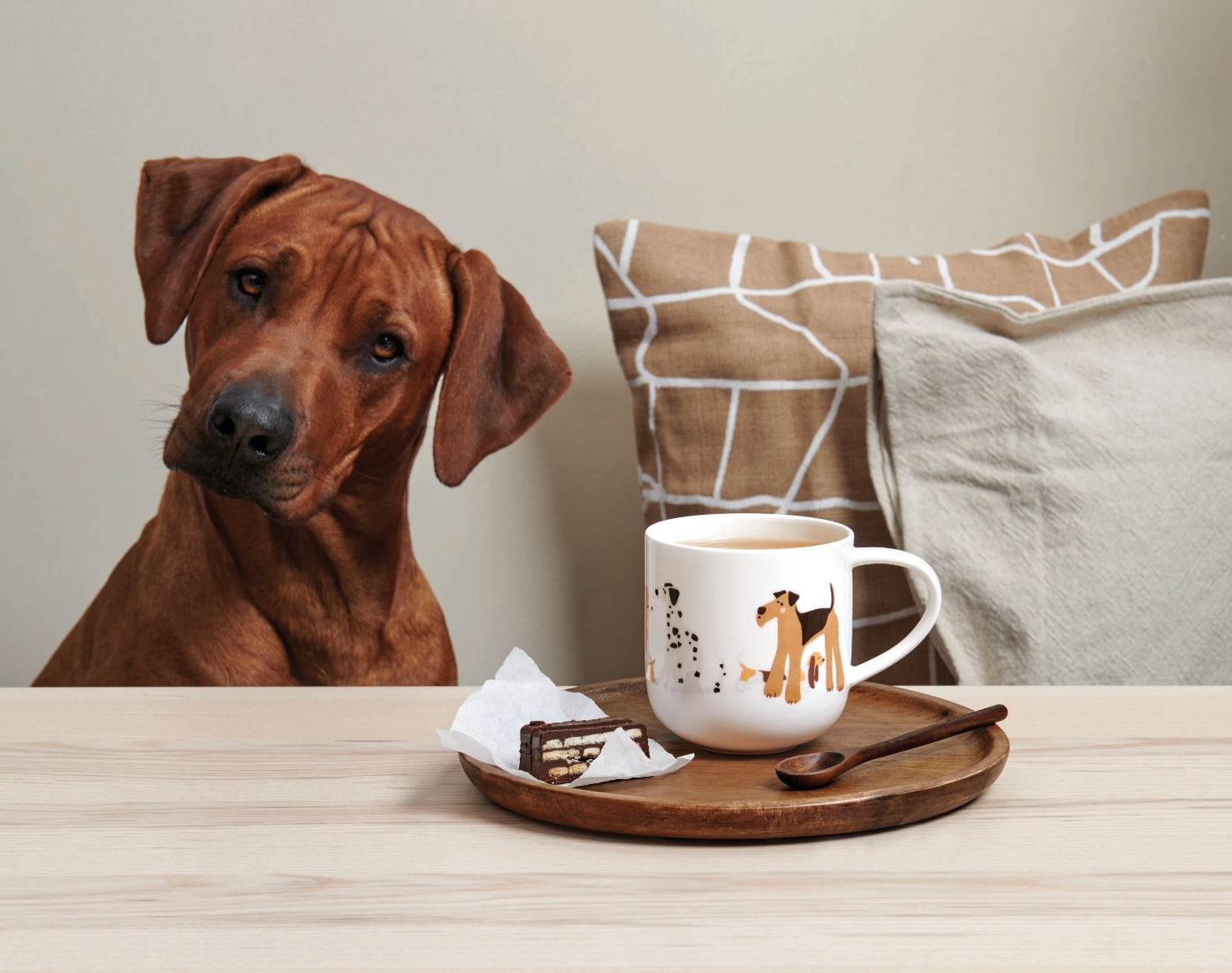 ASA COPPA Henkelbecher Fluffy Dogs 0,4 l - Produktbild 2