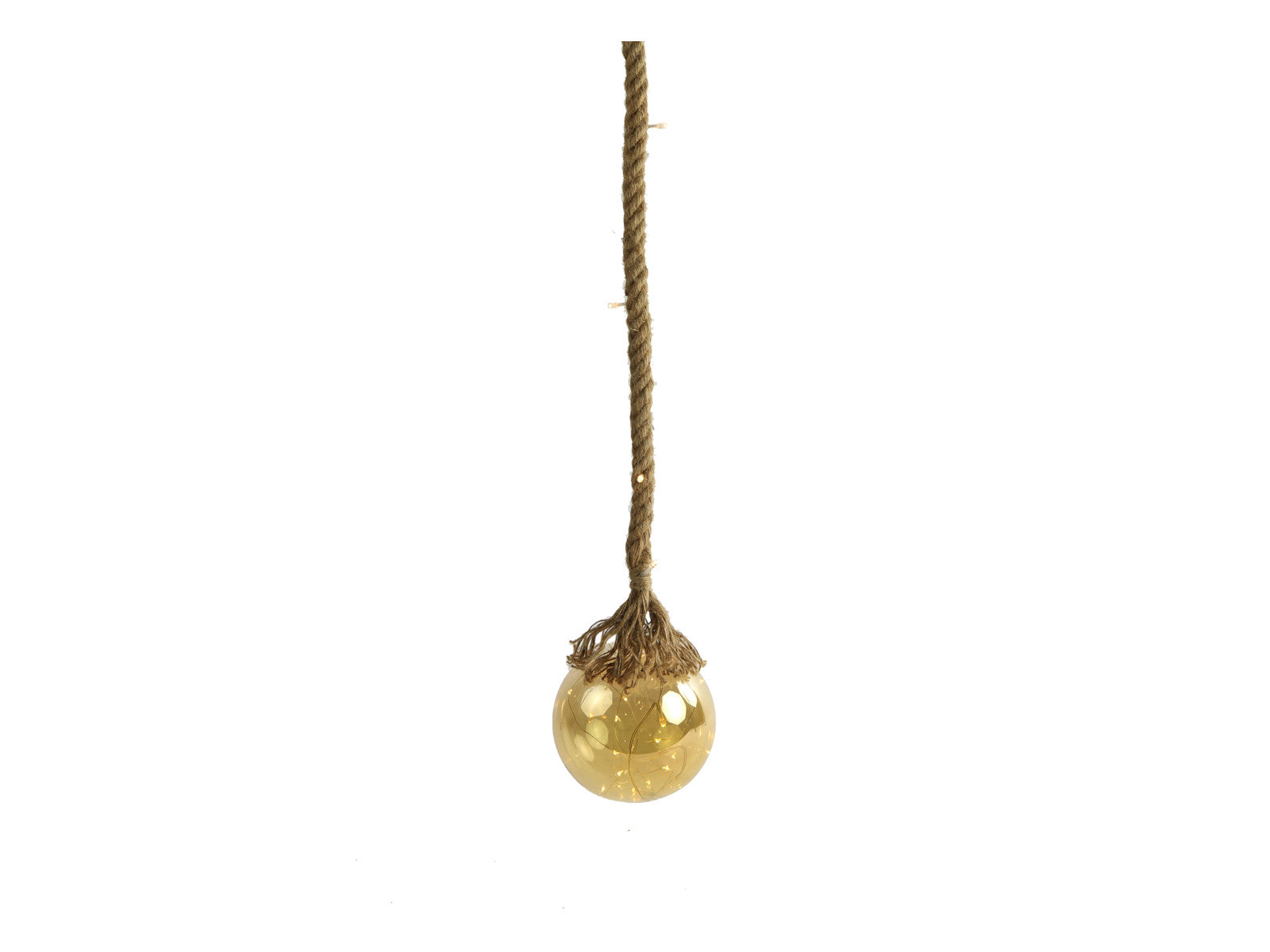 Decostar Rahel Weihnachtsbeleuchtung rund gold M