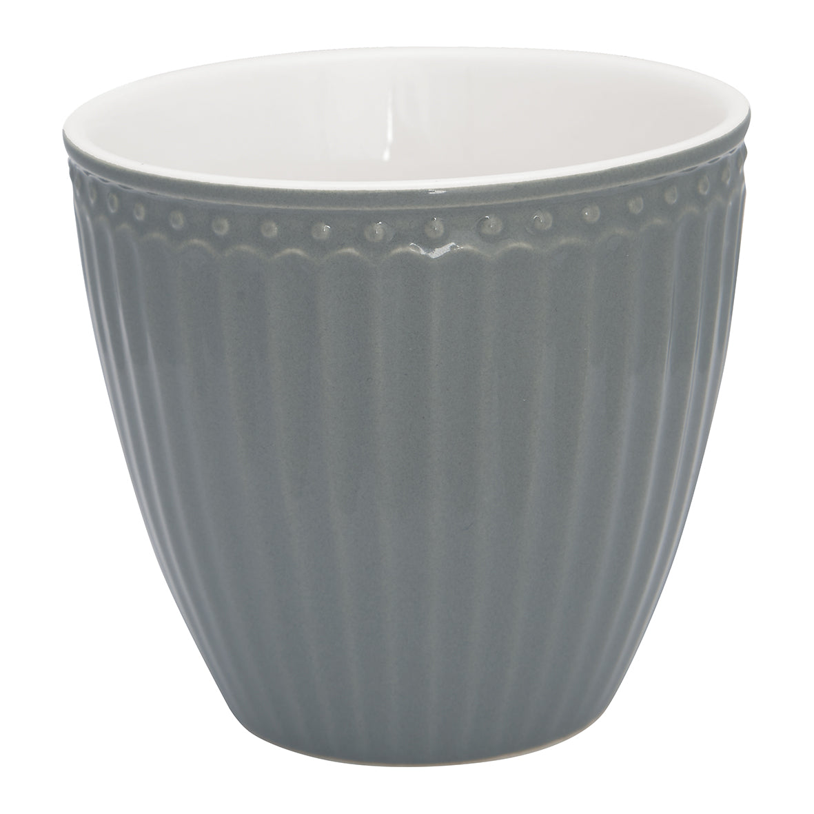 Greengate Alice Latte Cup stone grey 0,3 l