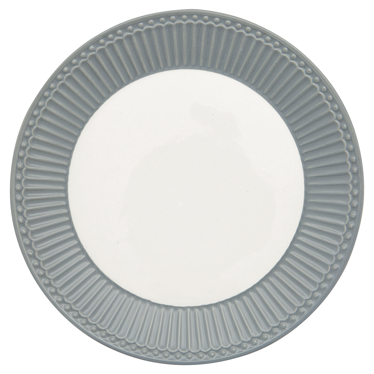 Greengate Alice Frühstücksteller stone grey 23 cm