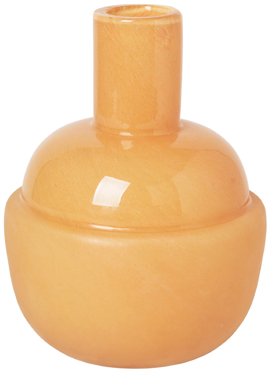 Broste Copenhagen Harald Vase Glas Apple Cinnamon 22,7 cm - Produktbild 1
