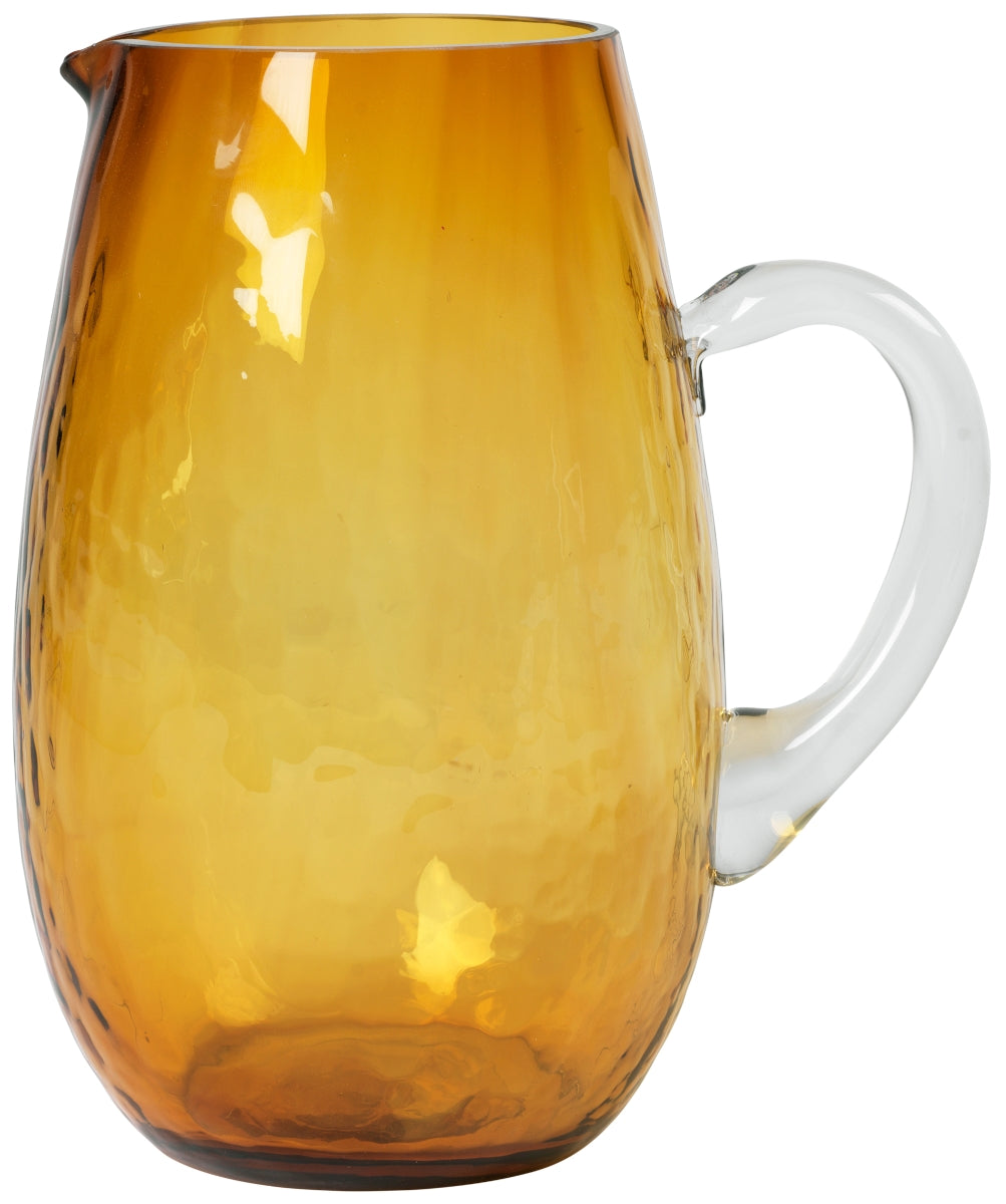 Broste Copenhagen HAMMERED Krug amber 2 l