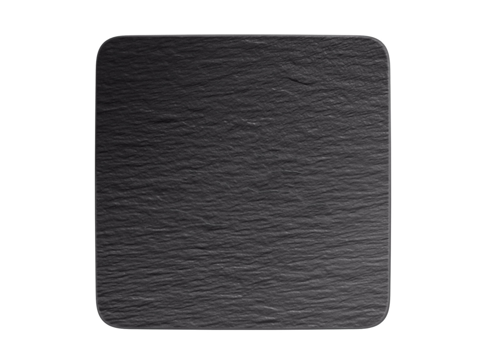 Villeroy & Boch Manufacture Rock Servierplatte quadr. 32,5 cm