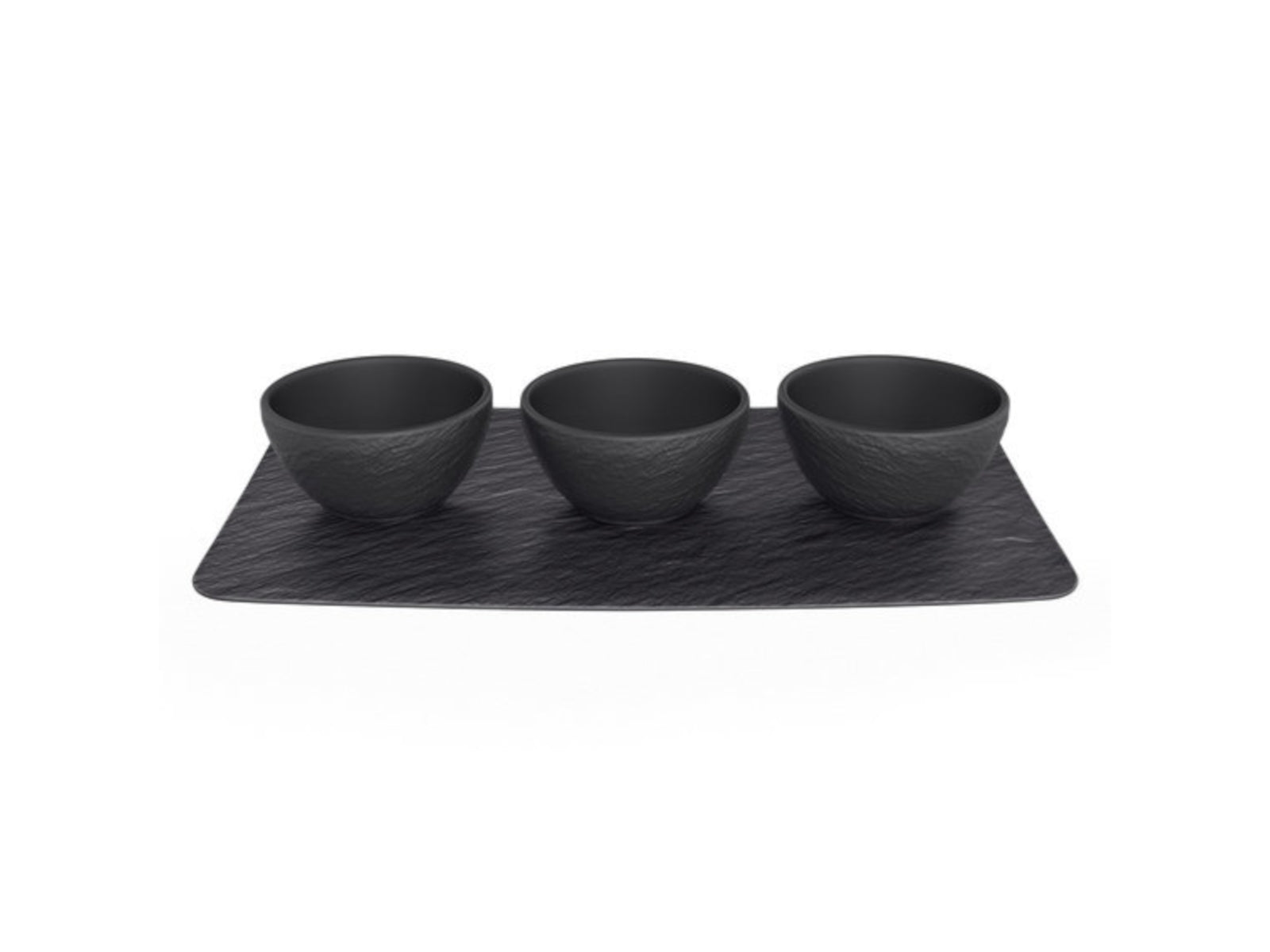 Villeroy & Boch Manufacture Rock Set Dipschälchen 4tlg.