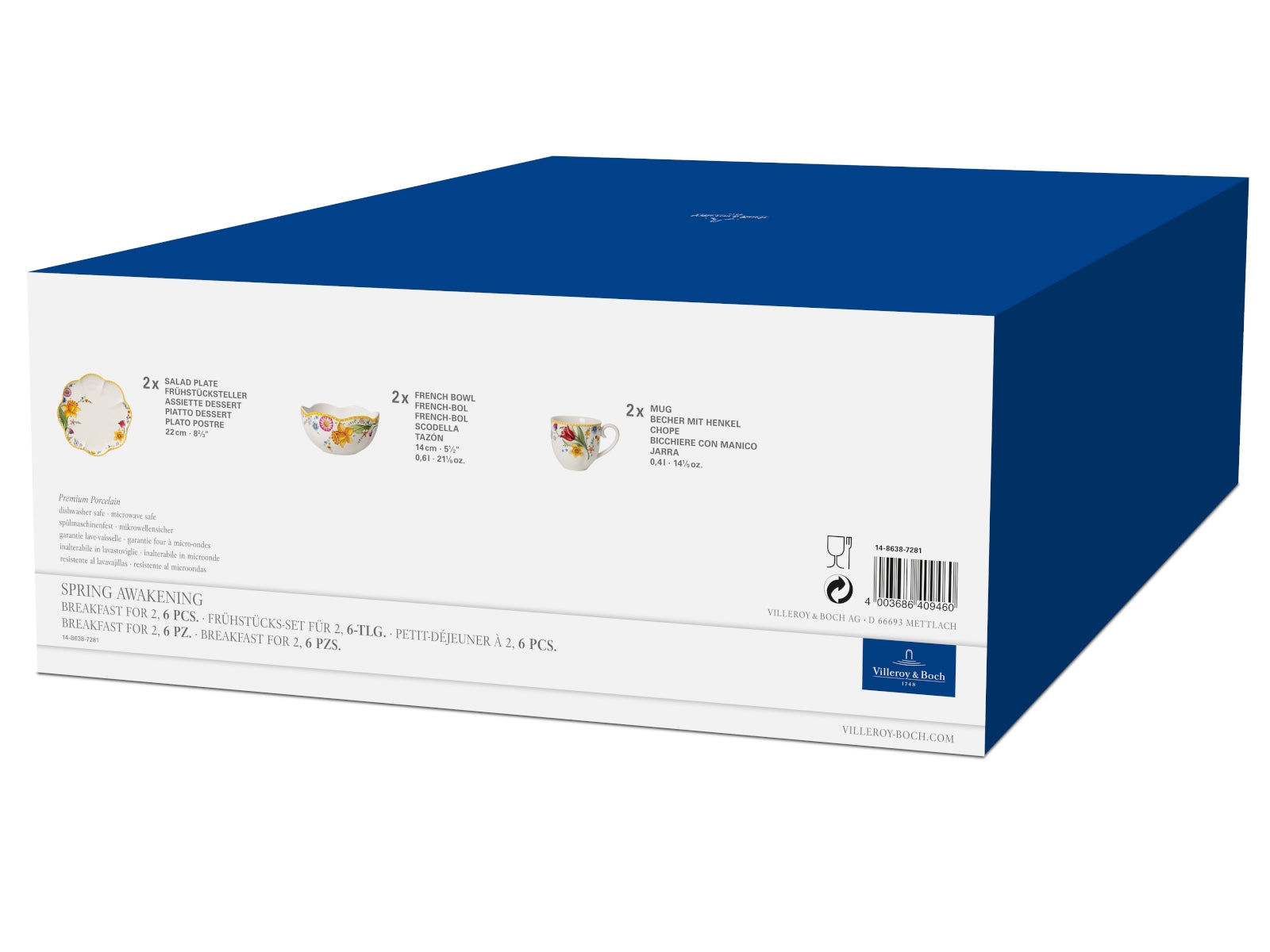 Villeroy & Boch Spring Awakening Frühstücks-Set für 2, 6tlg. - Produktbild 3