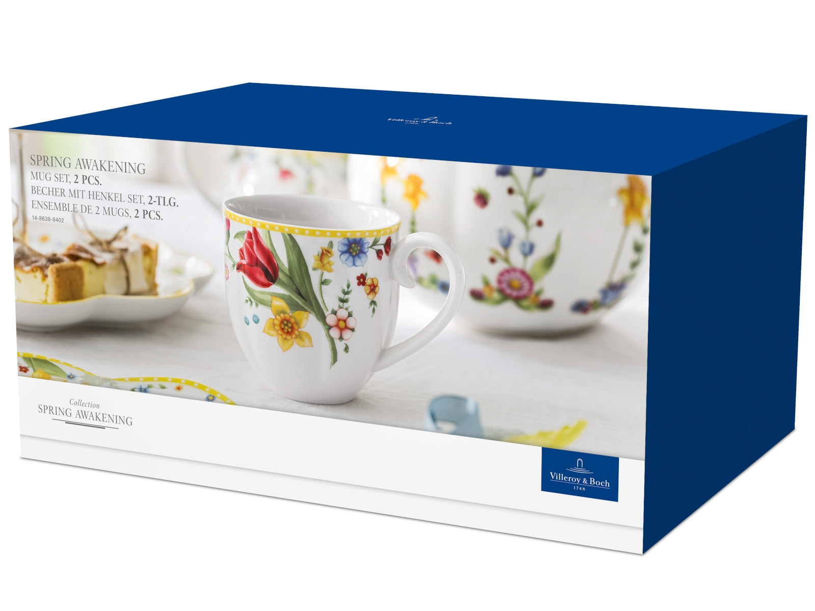 Villeroy & Boch Spring Awakening Becher mit Henkel Set 2tlg. - Produktbild 2