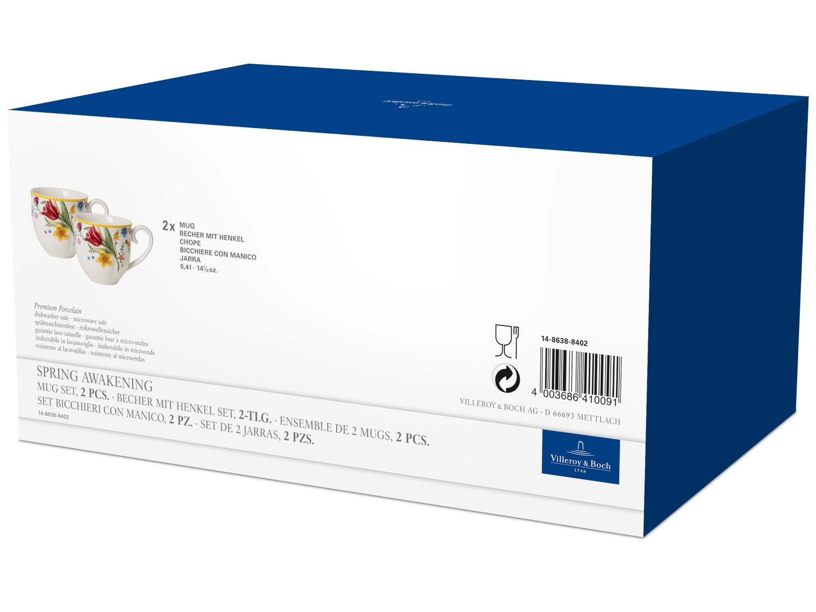 Villeroy & Boch Spring Awakening Becher mit Henkel Set 2tlg. - Produktbild 3