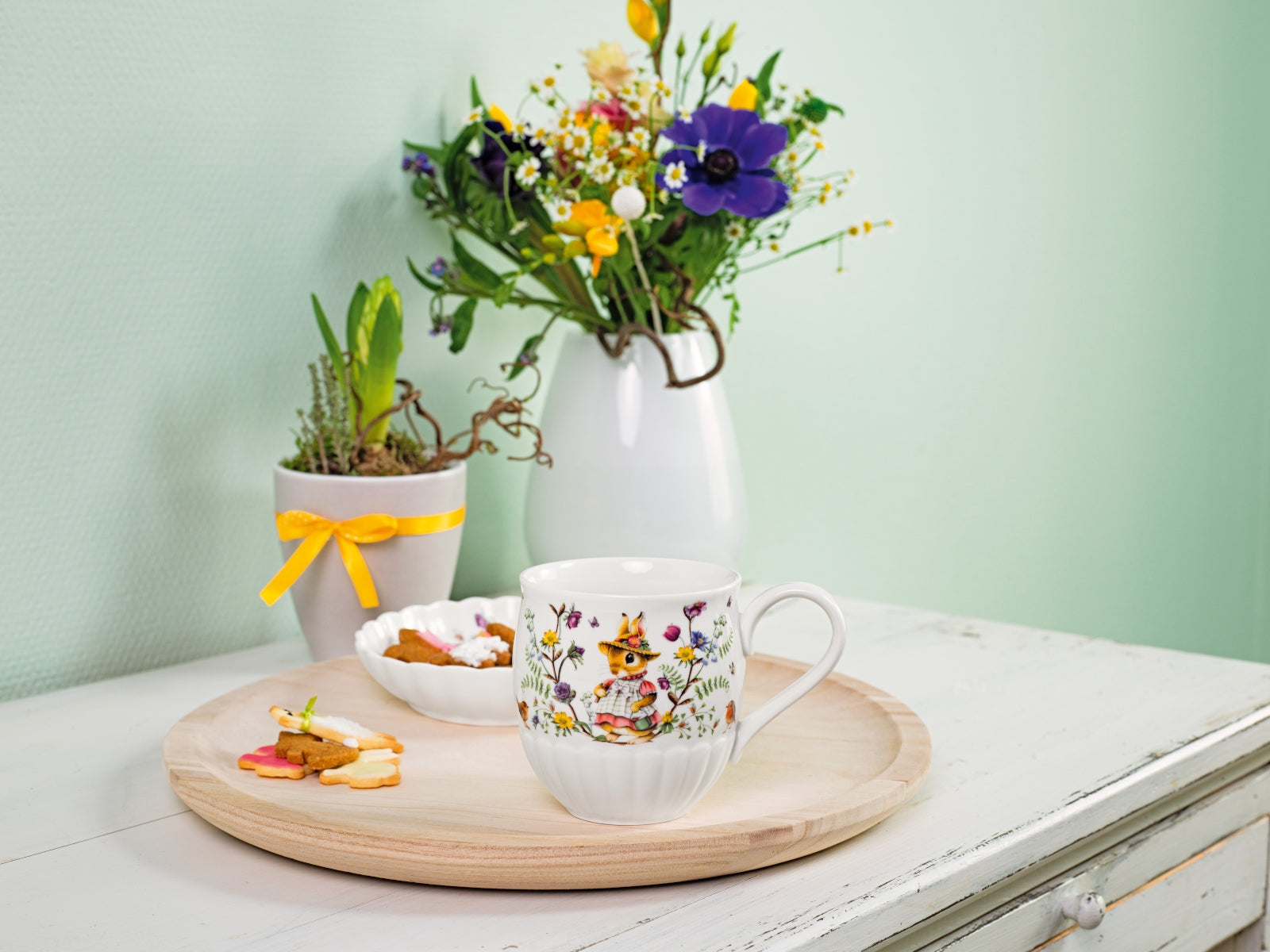 Villeroy & Boch Spring Fantasy Becher mit Henkel Familie 0,44l Set6 - Produktbild 4