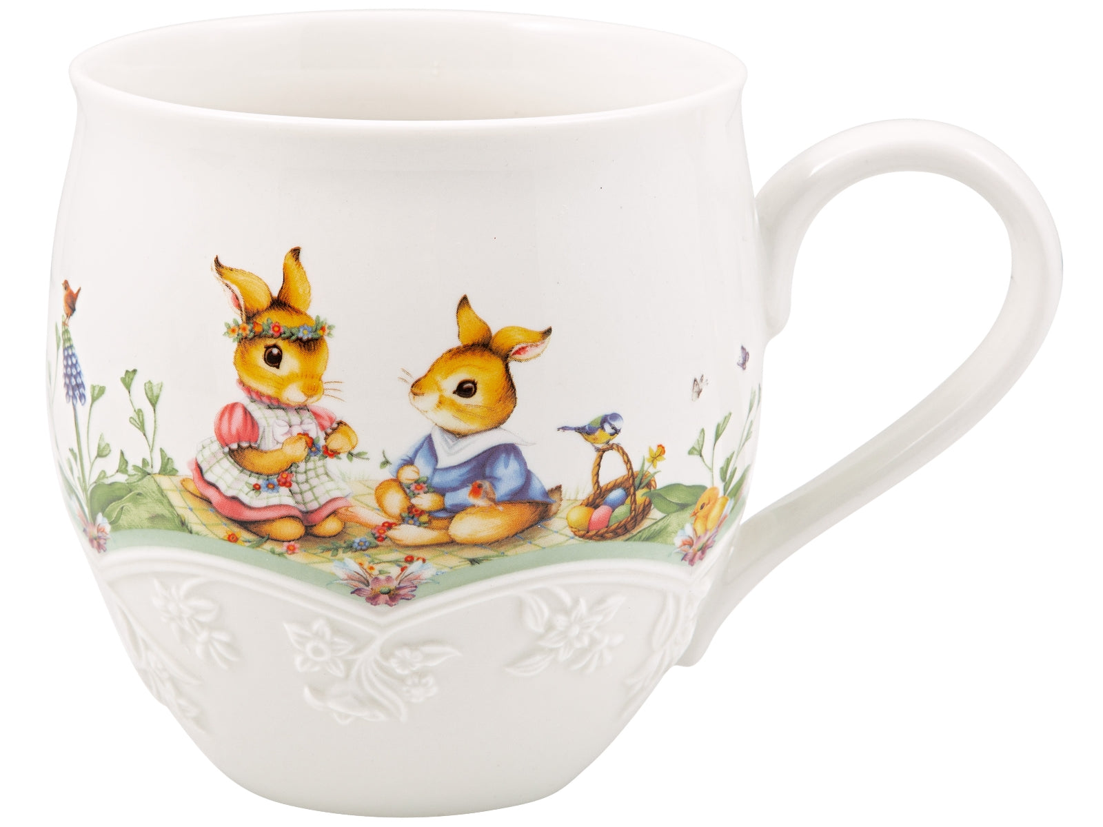 Villeroy & Boch Spring Fantasy Becher mit Henkel Blumenwiese 0,5l Set6 - Produktbild 2