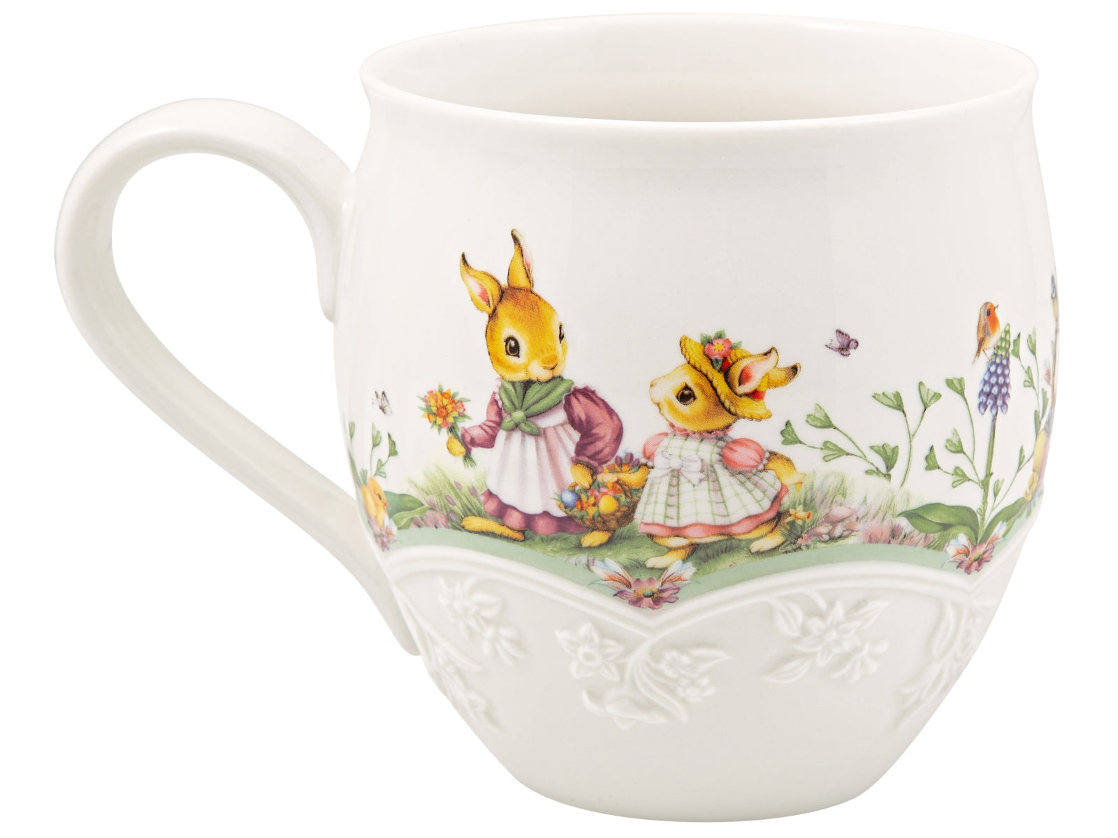 Villeroy & Boch Spring Fantasy Becher mit Henkel Blumenwiese 0,5l Set6 - Produktbild 3
