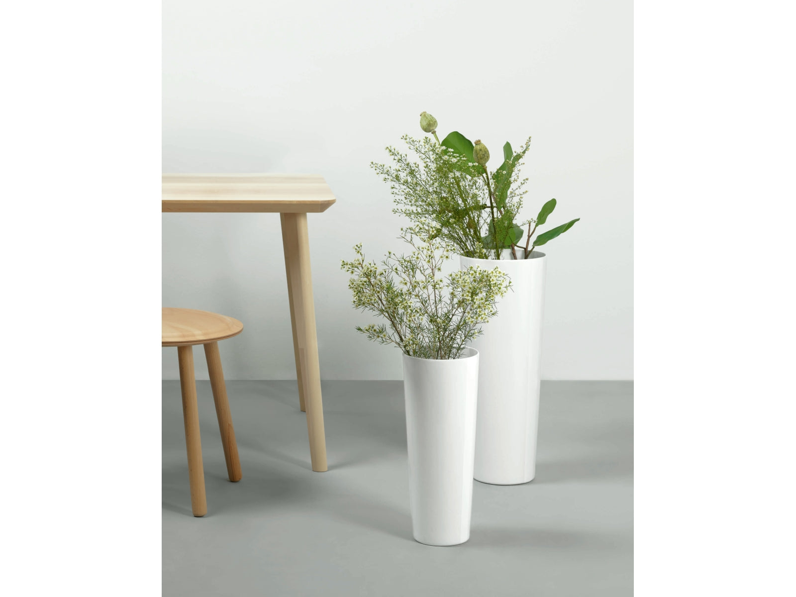ASA Vase mono weiß 45 cm - Produktbild 2