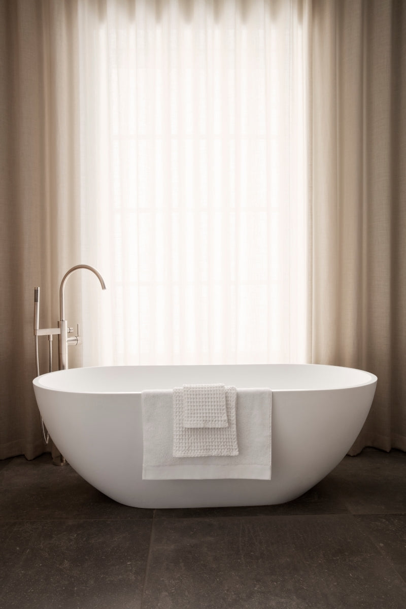 Blomus RIVA Sauna Handtuch White 100 x 200 cm - Produktbild 2