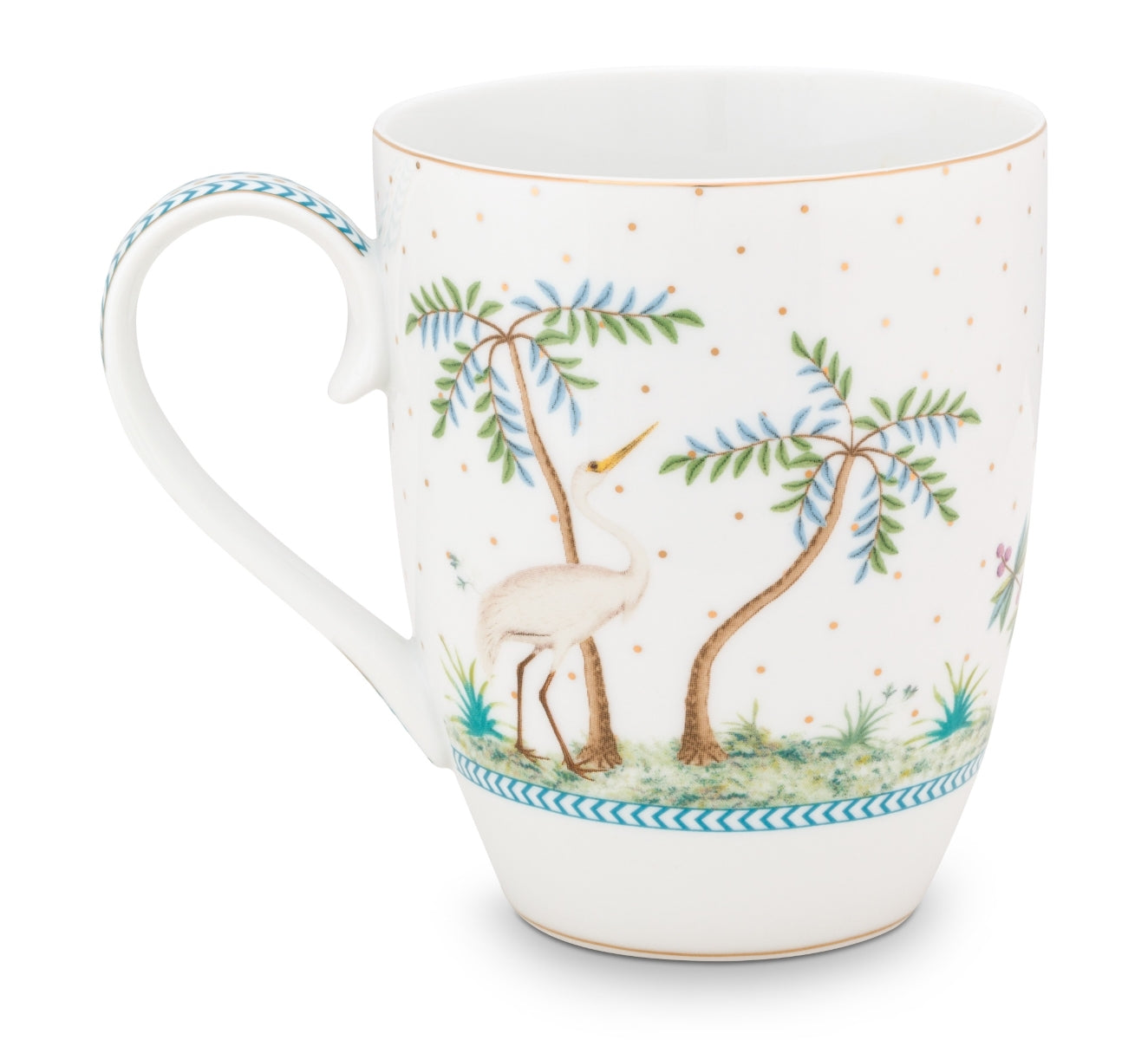 PIP STUDIO Jolie Dots Gold Becher mit Henkel gross Set2 - Produktbild 3