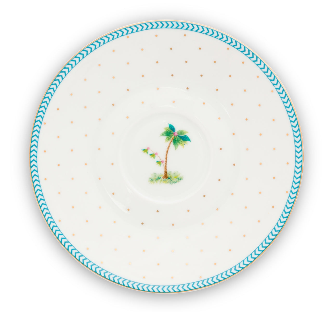 PIP STUDIO Jolie Dots Gold Espressotasse & Untertasse 0,12 l - Produktbild 4