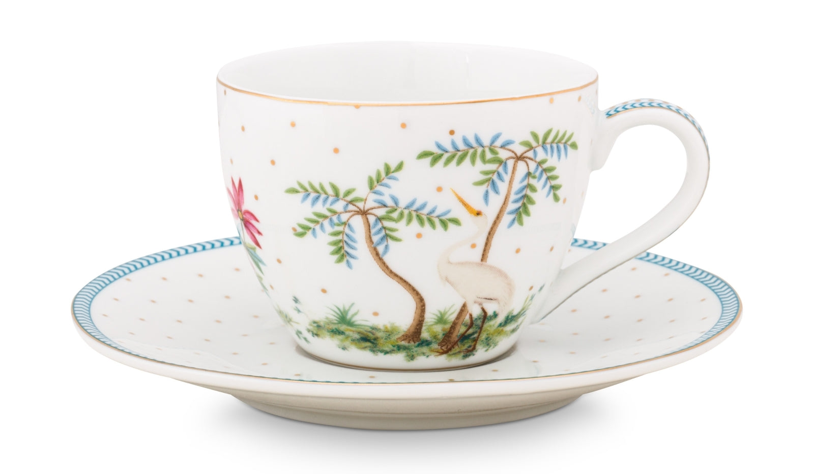 PIP STUDIO Jolie Dots Gold Espressotasse & Untertasse Set2 - Produktbild 2