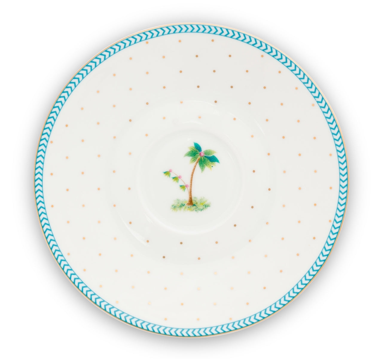 PIP STUDIO Jolie Dots Gold Espressotasse & Untertasse Set2 - Produktbild 5