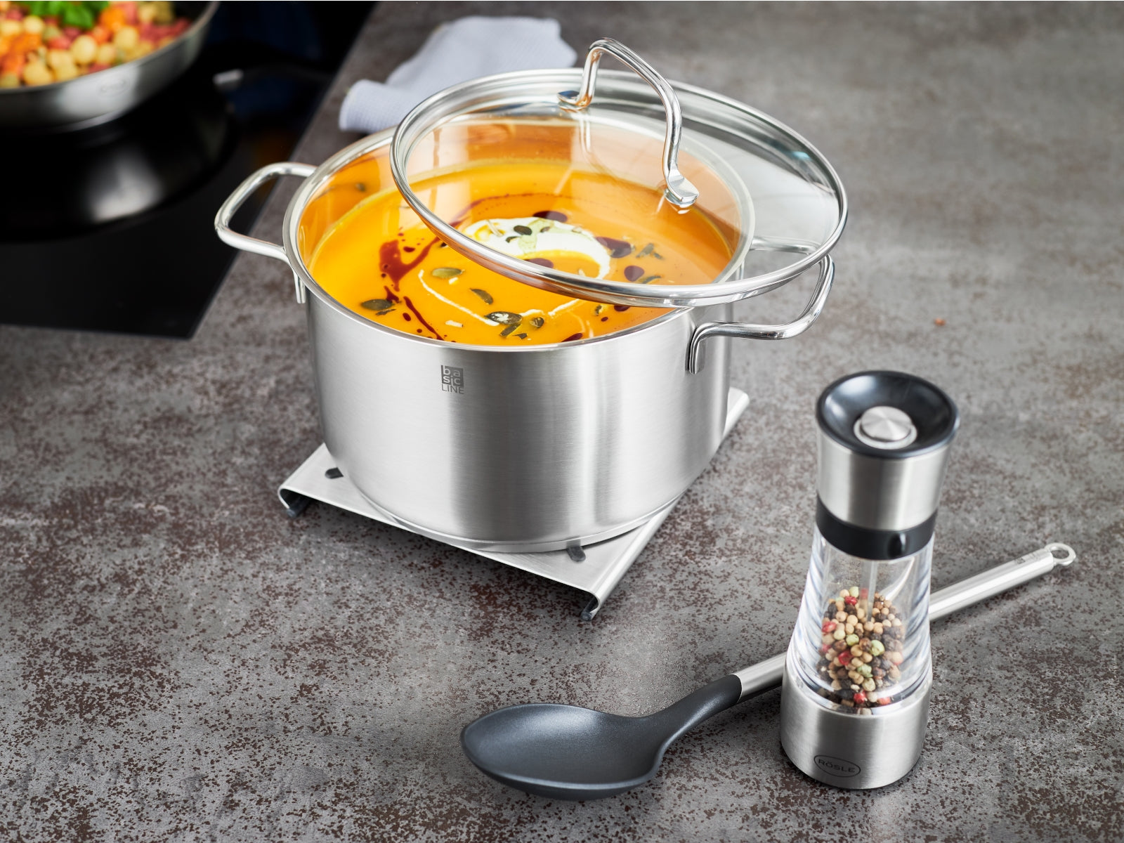Rösle Gewürzmühle mit 5 Mahlgrad-Stufen 18 cm - Produktbild 5